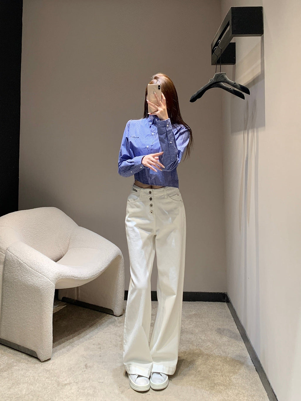 MIUMIU LONG SLEEVE SHIRT STYLE 427