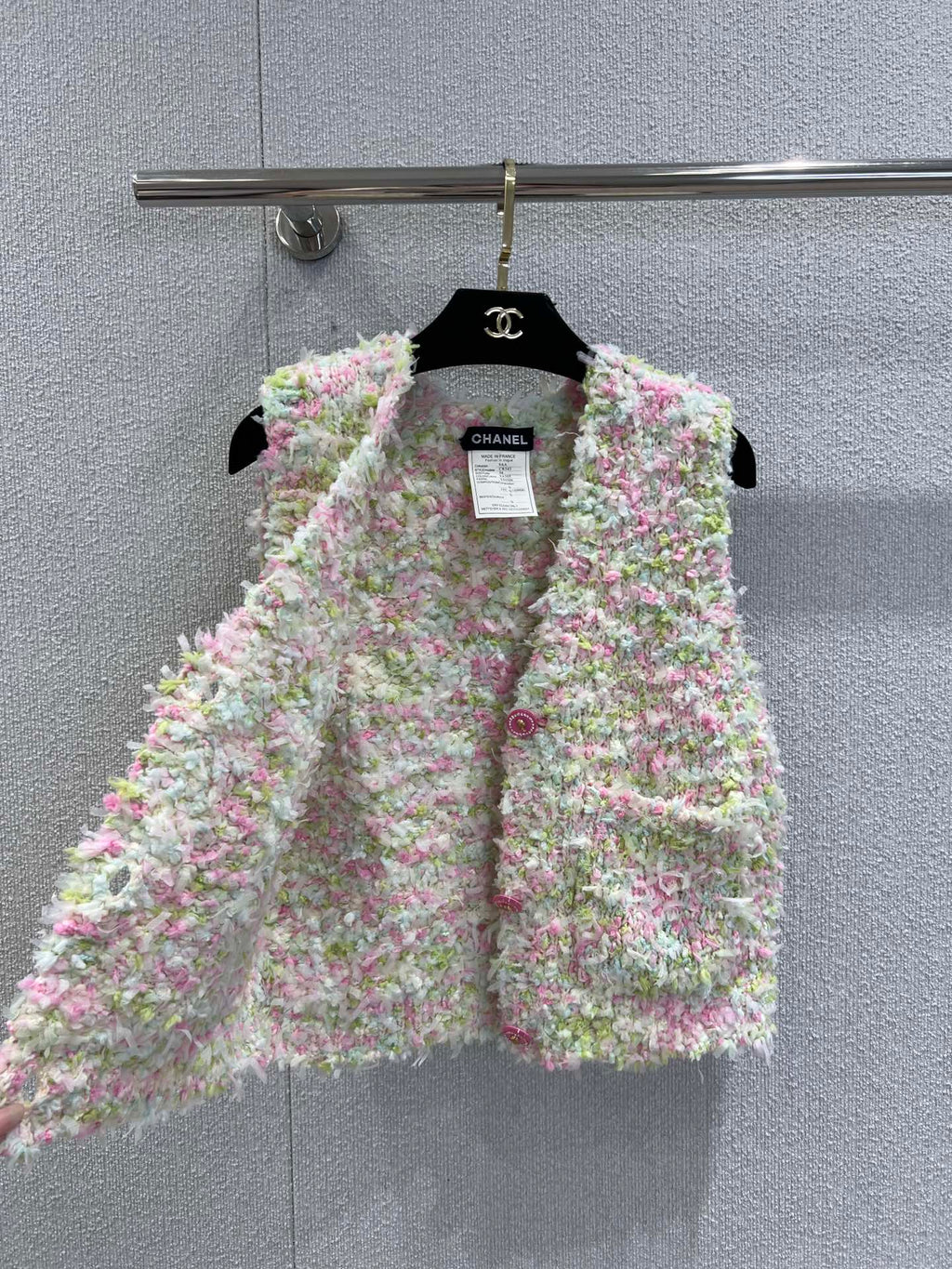 CHANEL 25S WOOL VEST 231009