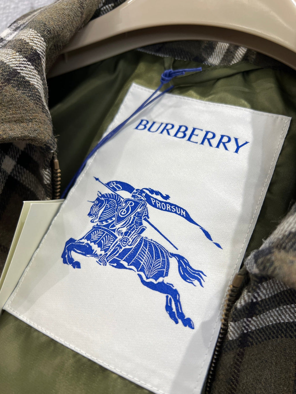 BURBERRY 25S PLAID JACKET 0017