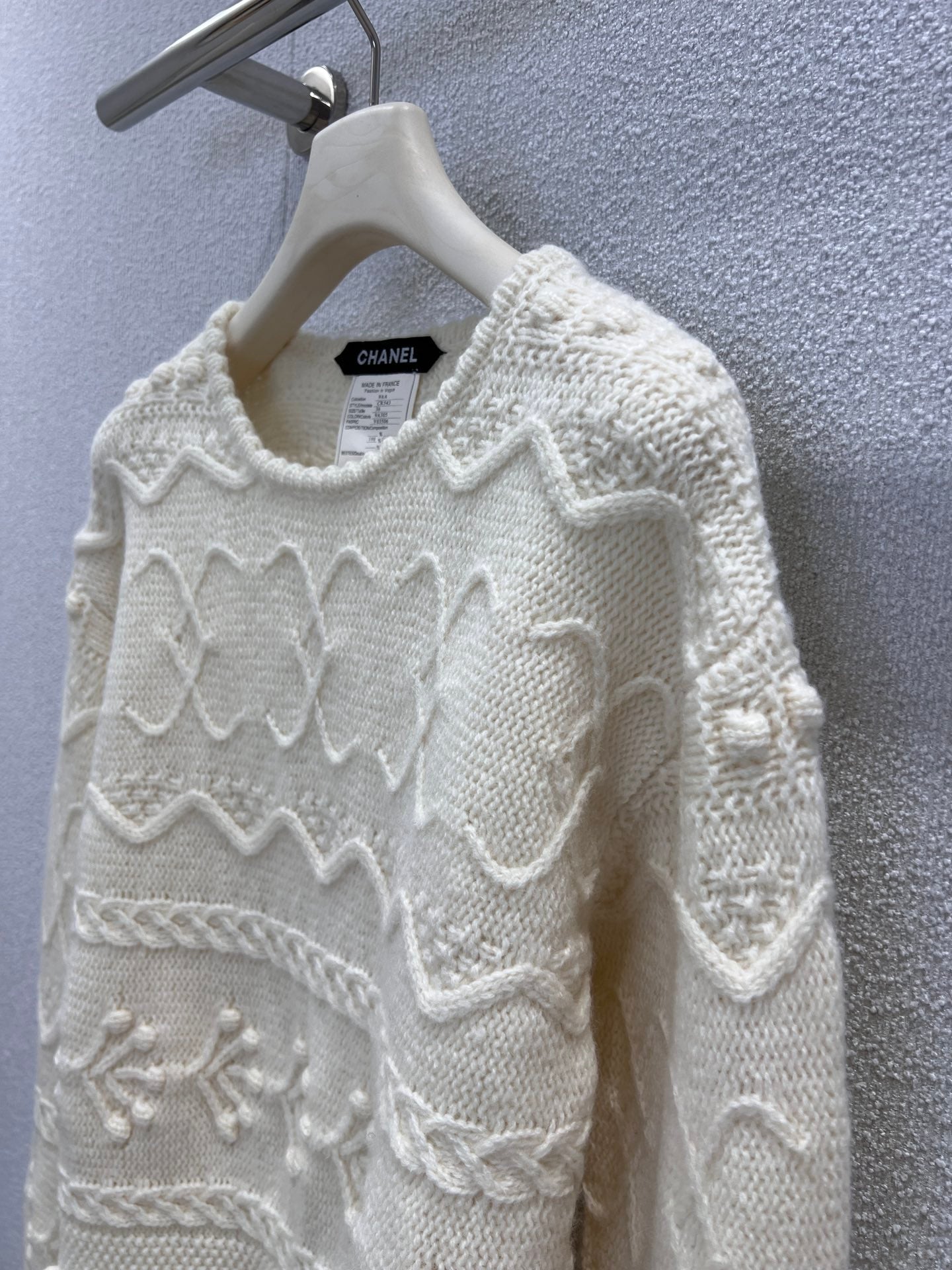 CHANEL 25S CROCHETED SWEATER 233230