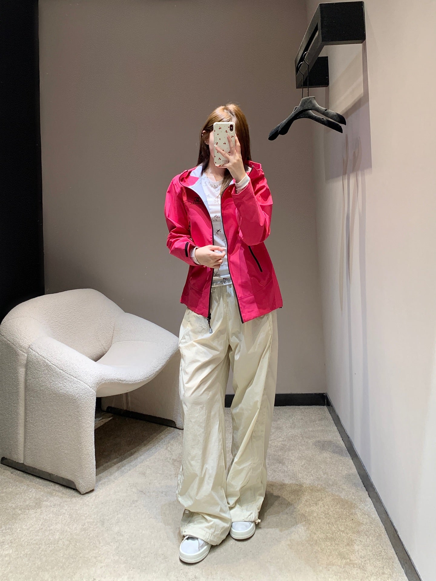 CHANEL 25S HOODED SPORTS JACKET 447