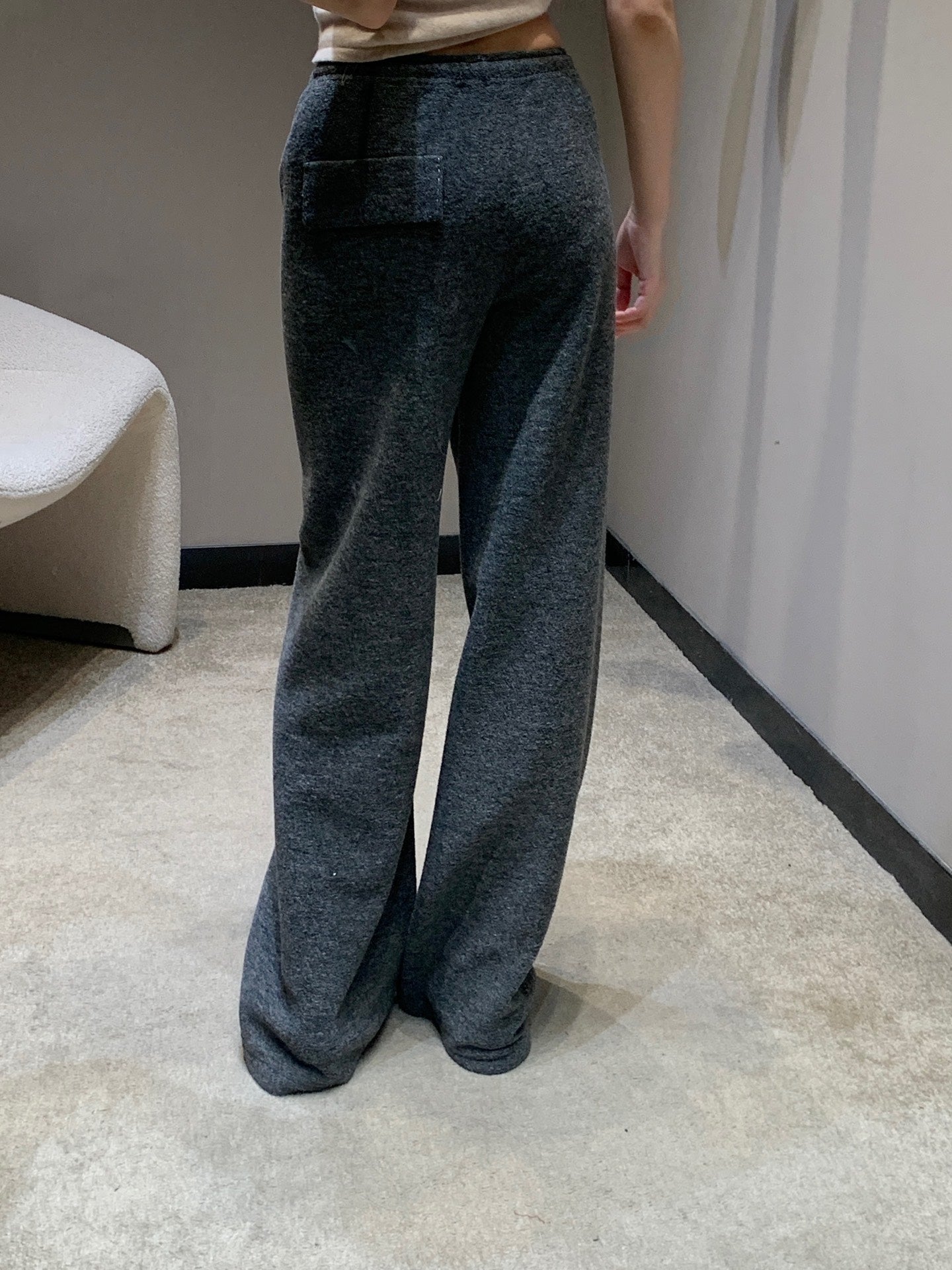 MIUMIU WIDE-LEG PANTS STYLE 657