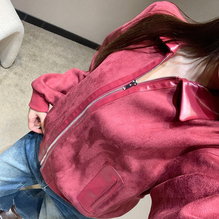 HERMES 25S SUEDE JACKET 385