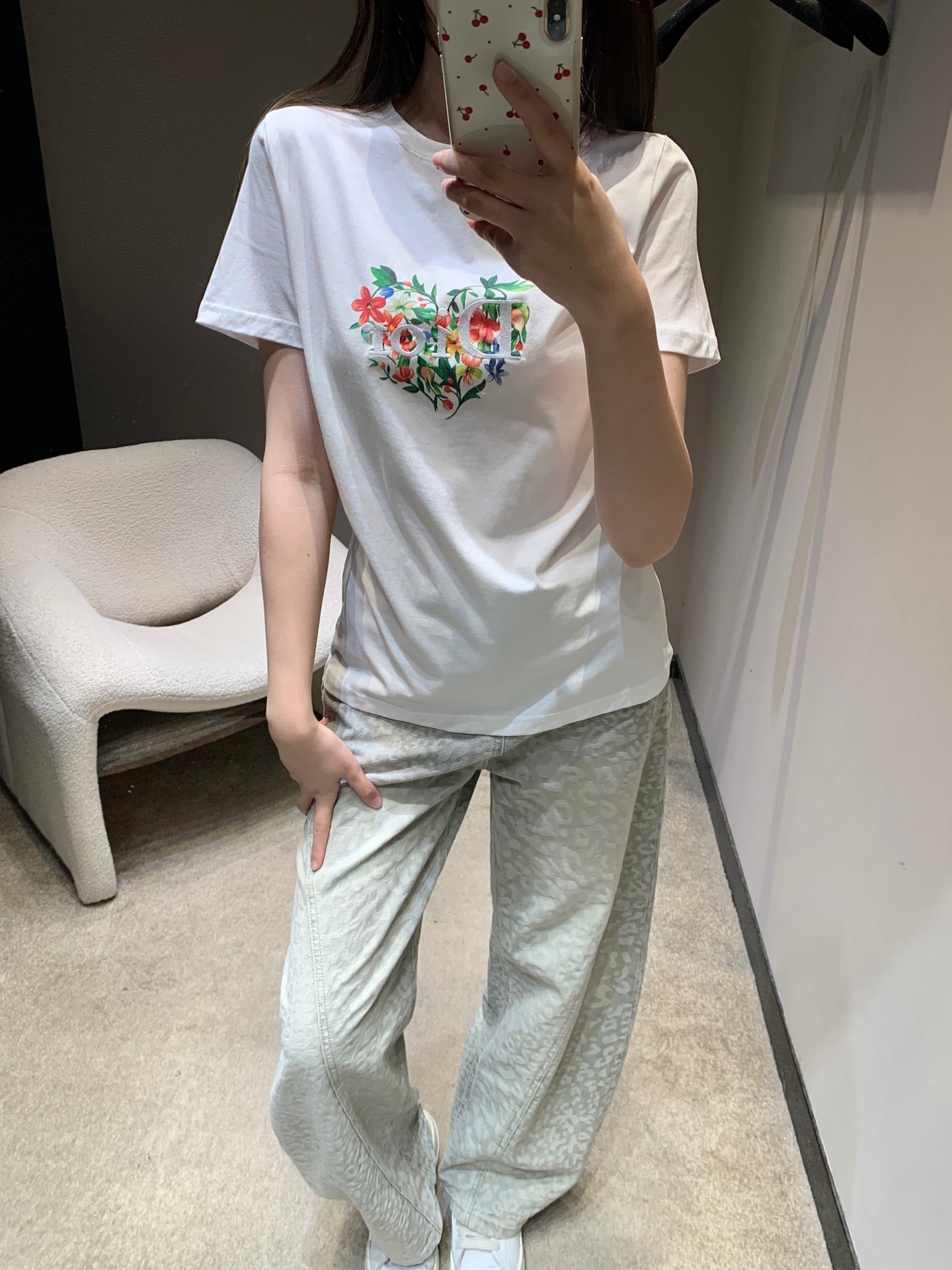 DIOR 26S SHORT-SLEEVE CREW NECK T-SHIRT 940