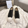 DIOR 26S PLATFORM SNEAKERS IN BLACK OBLIQUE EMBROIDERED MESH