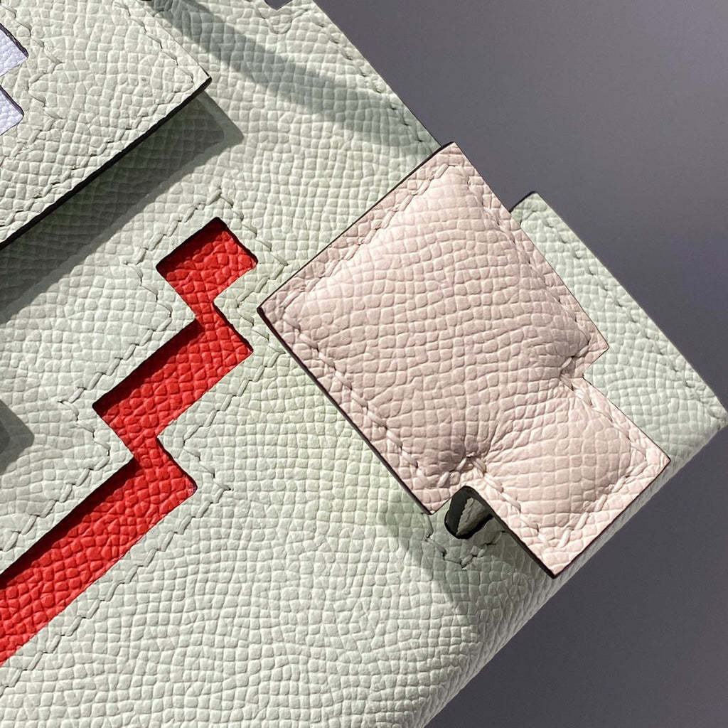 KELLY DOLL 18 IN LIGHT GREEN CALFSKIN