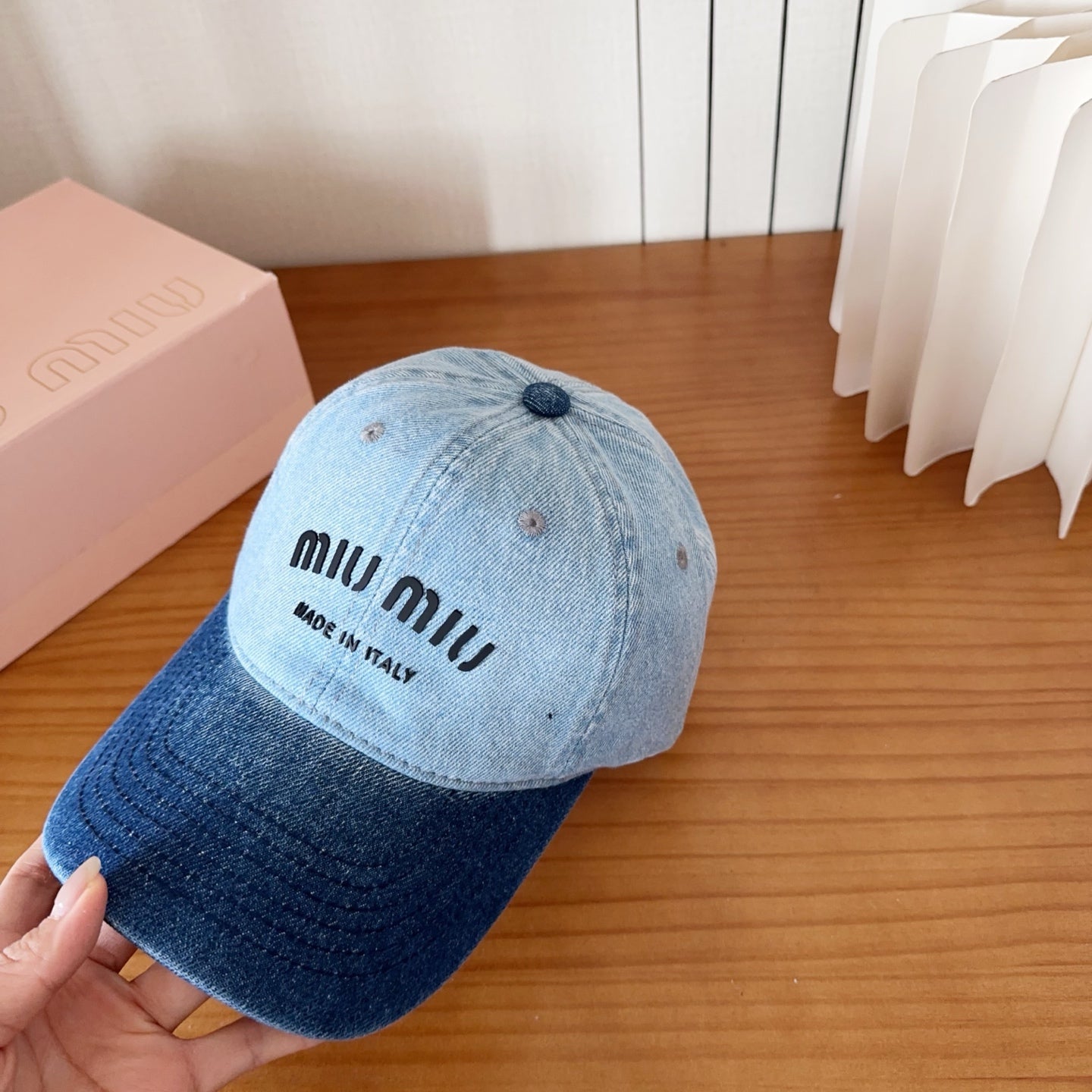 MIUMIU BASEBALL CAP STYLE 68