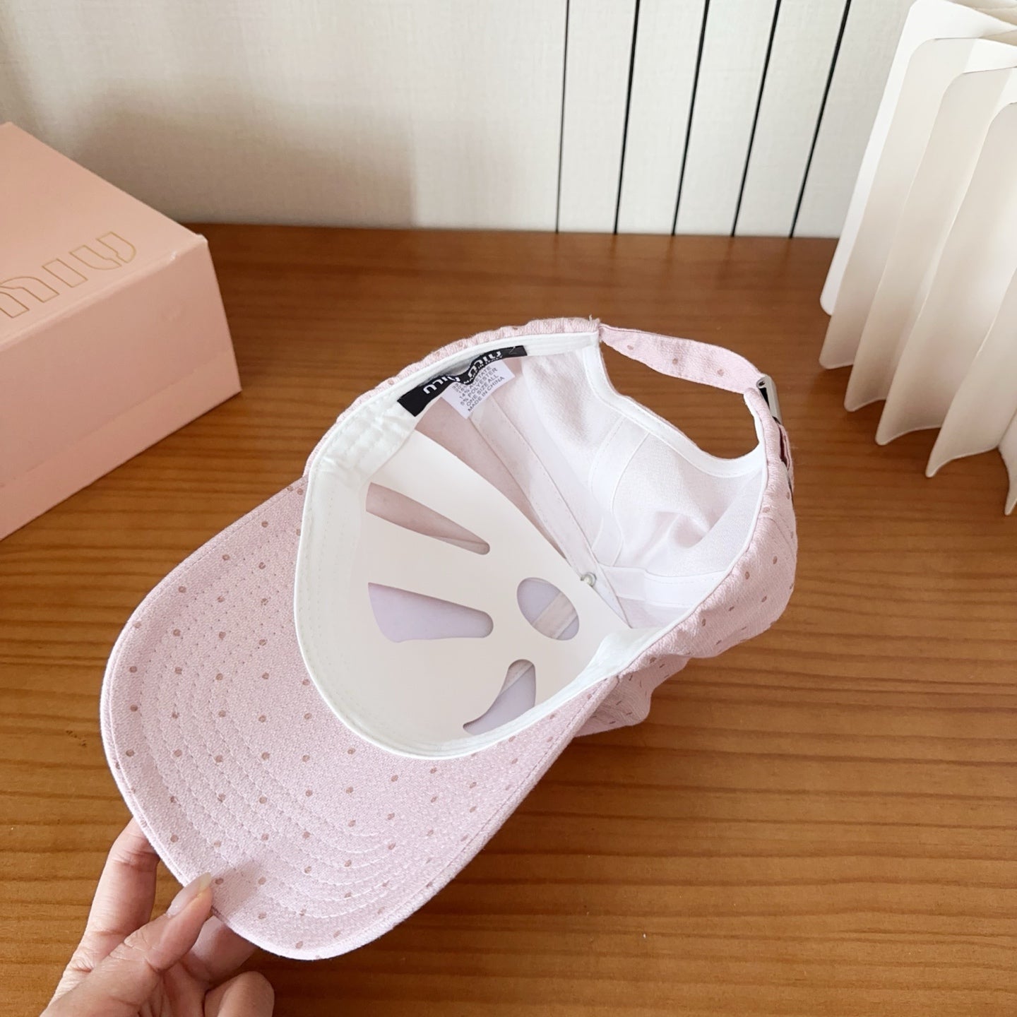 MIUMIU BASEBALL CAP STYLE 66
