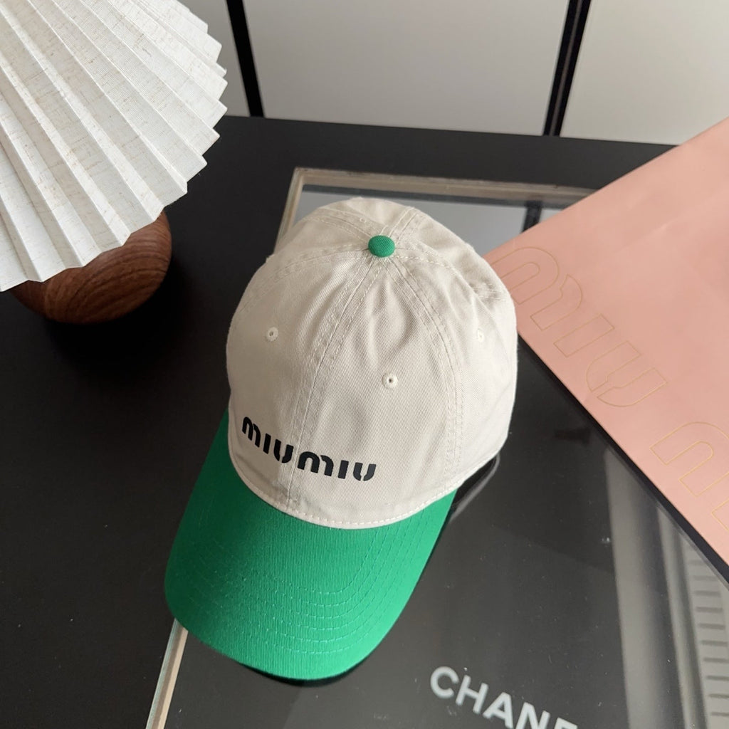 MIUMIU 26S BASEBALL CAP 319596