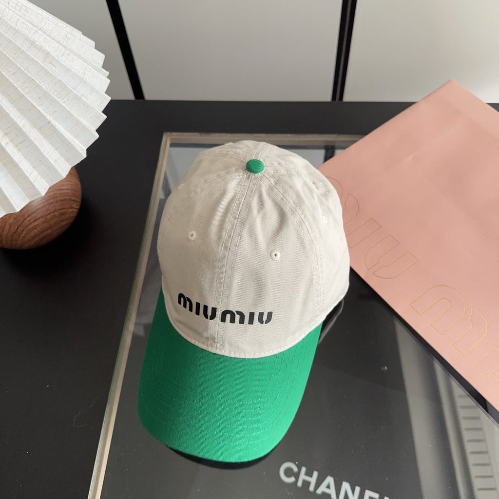 MIUMIU 26S BASEBALL CAP 319596