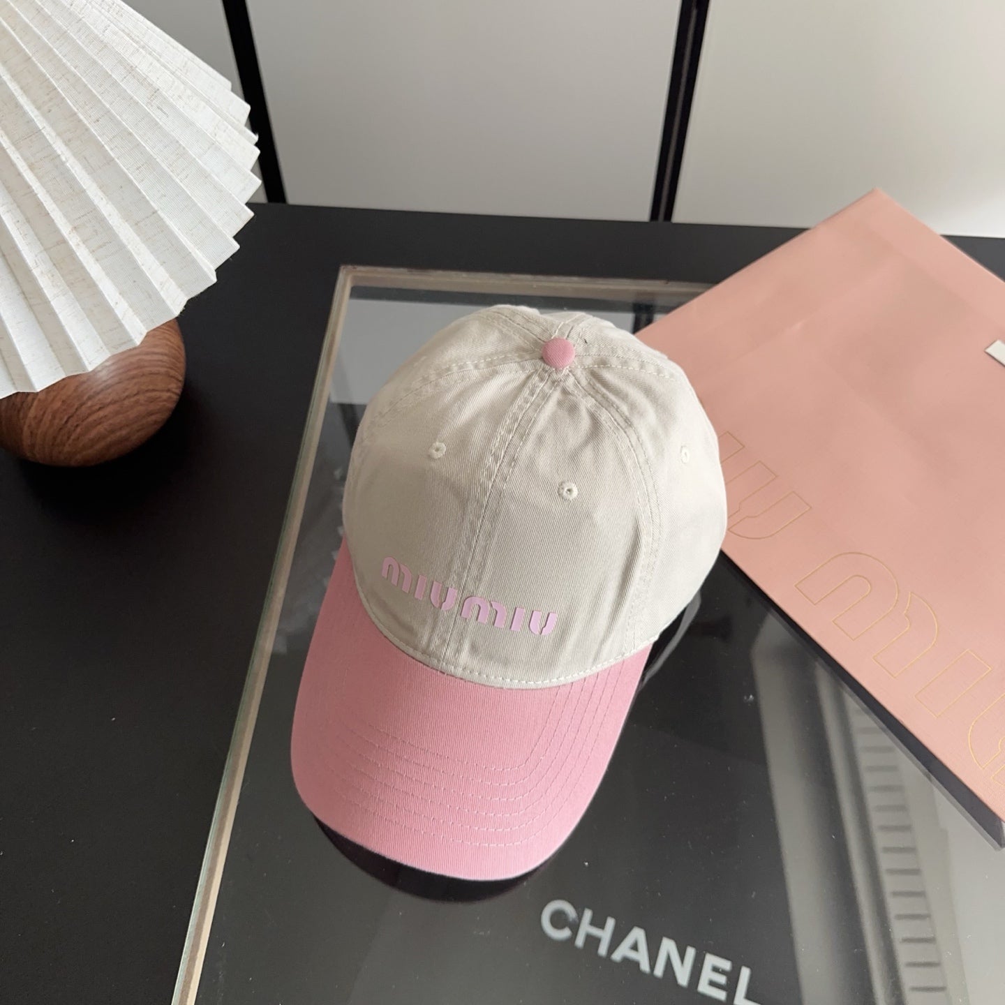 MIUMIU 26S BASEBALL CAP 319598