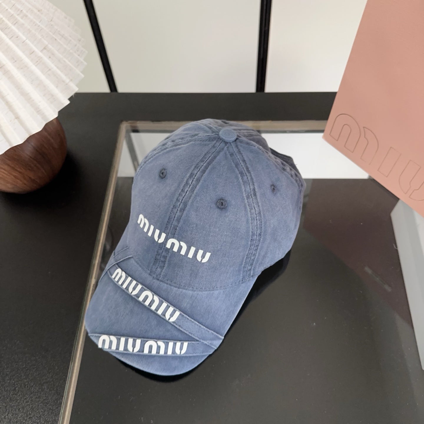 MIUMIU 26S BASEBALL CAP 332734