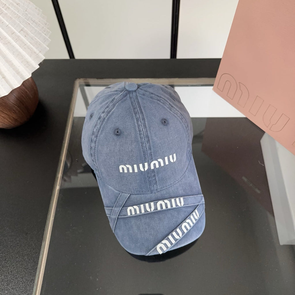 MIUMIU 26S BASEBALL CAP 332734