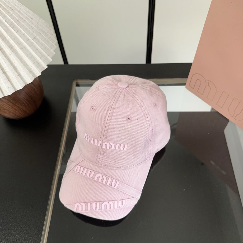 MIUMIU 26S BASEBALL CAP 332733