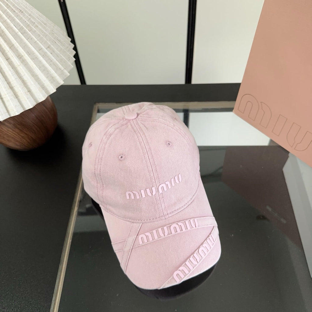 MIUMIU 26S BASEBALL CAP 332733