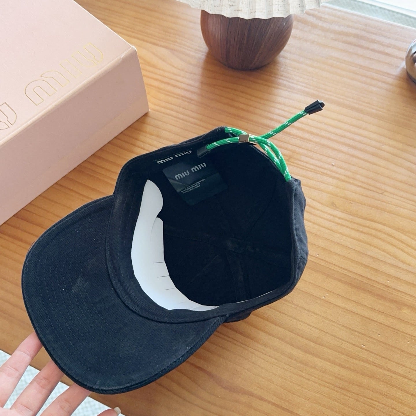 MIUMIU 26S BASEBALL CAP 329805
