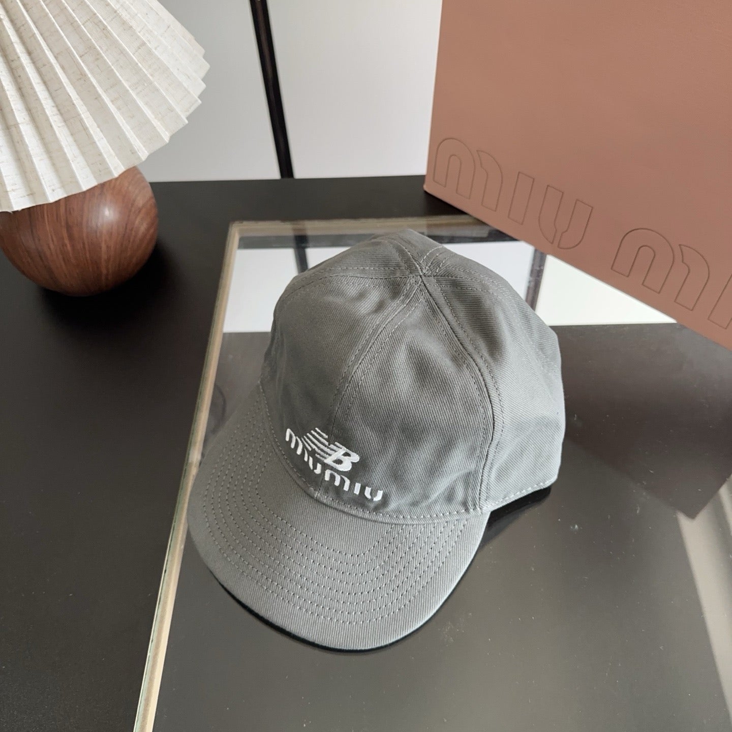 MIUMIU 26S BASEBALL CAP 329819