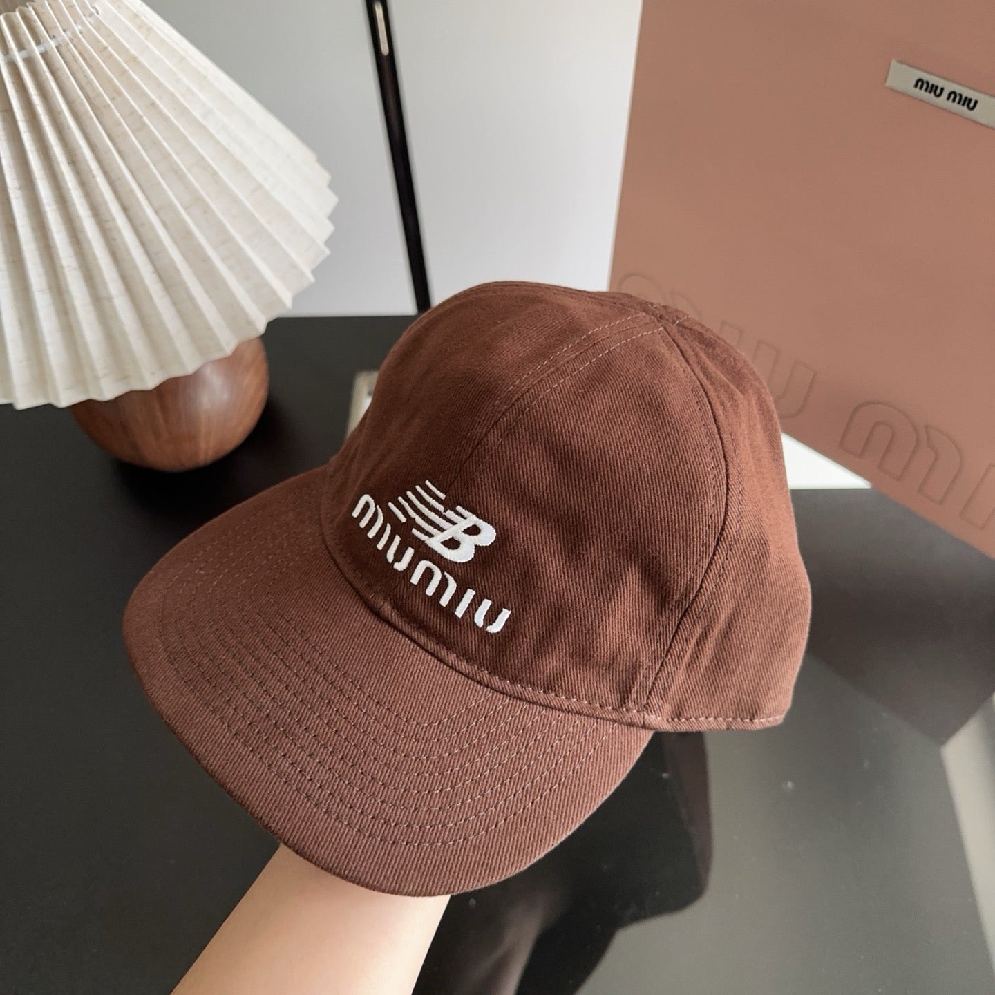 MIUMIU 26S BASEBALL CAP 329820