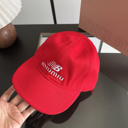 MIUMIU 26S BASEBALL CAP 329824