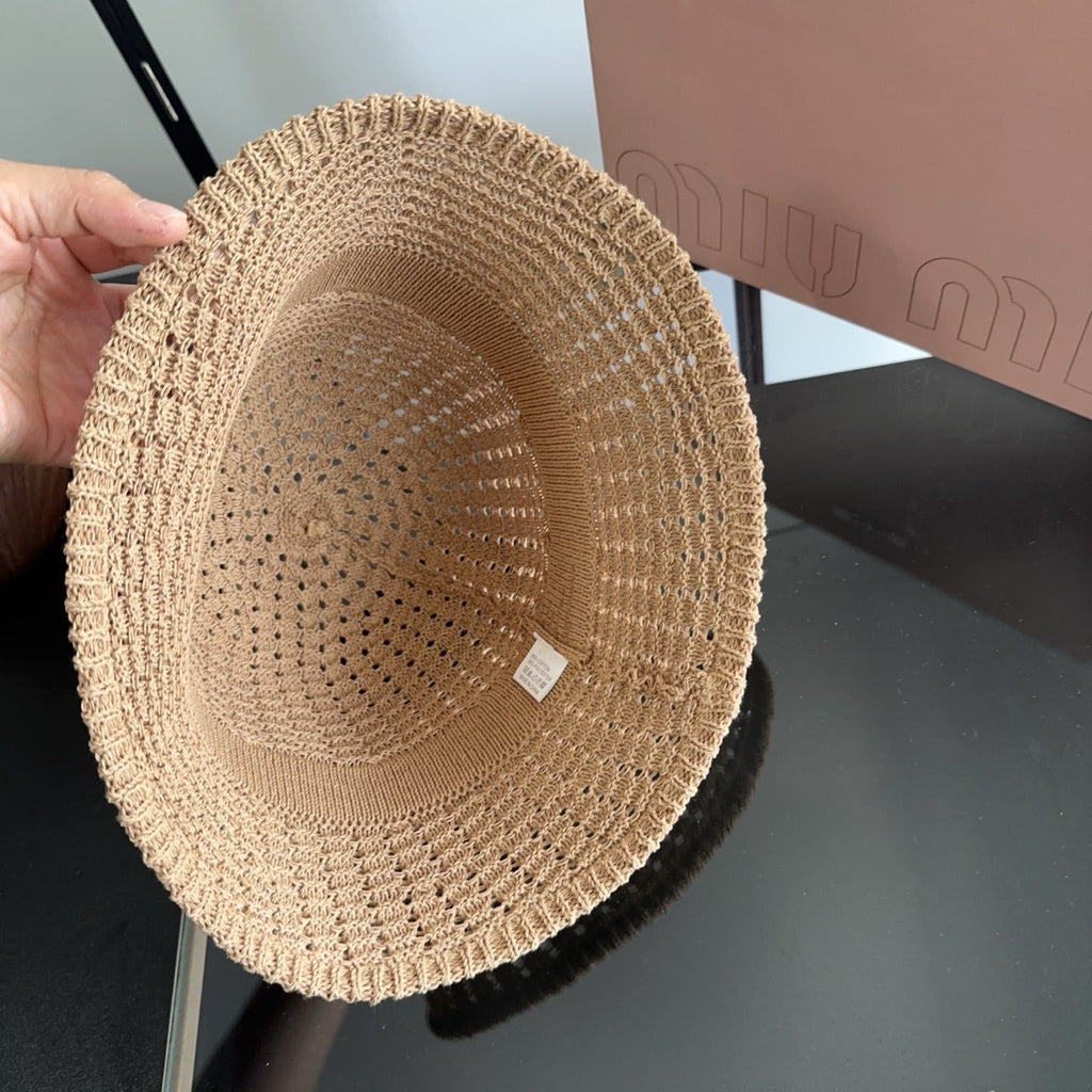MIUMIU 26S CROCHET BUCKET HAT 339418