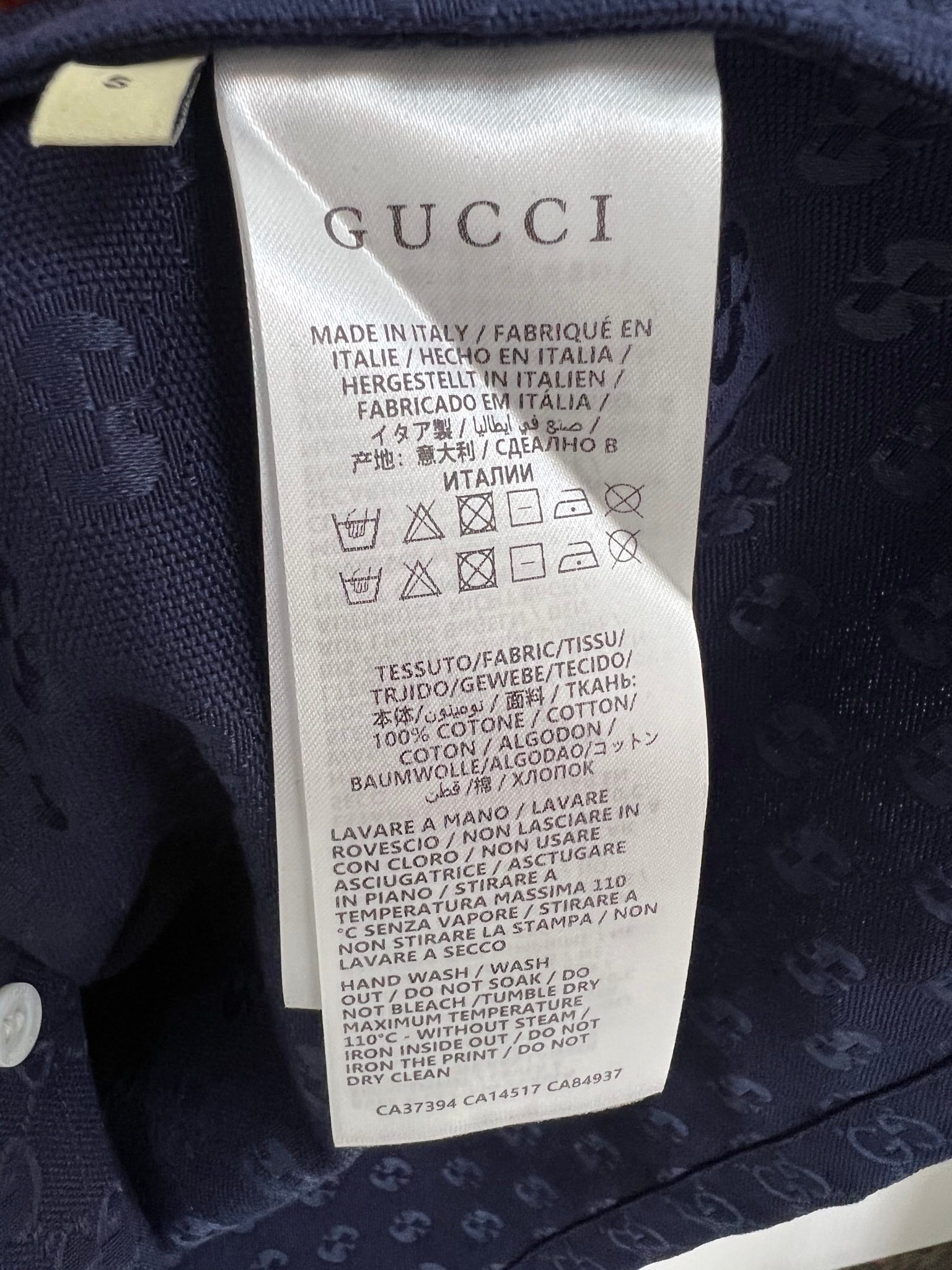 GUCCI SHORT-SLEEVE SHIRT 246089