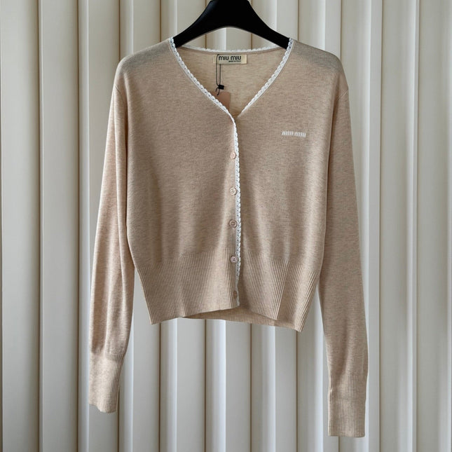 MIUMIU 26S KNIT CARDIGAN 1572