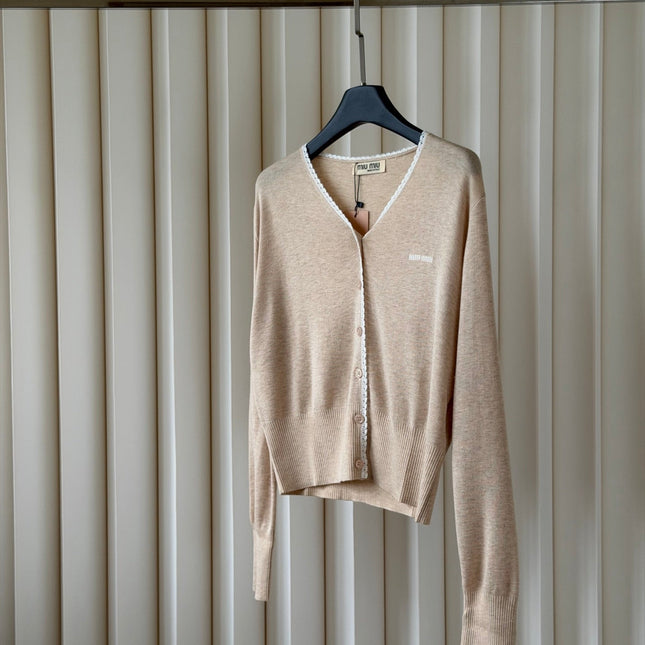 MIUMIU 26S KNIT CARDIGAN 1572