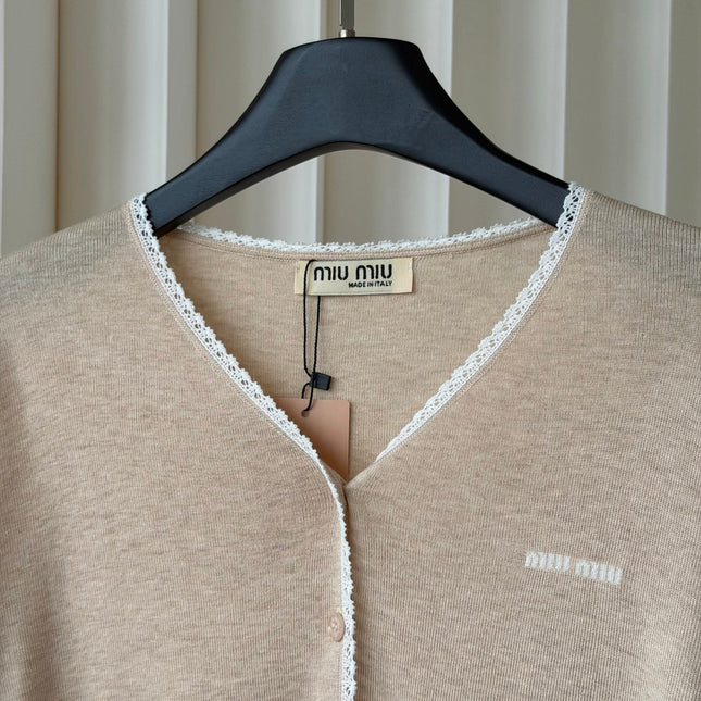 MIUMIU 26S KNIT CARDIGAN 1572