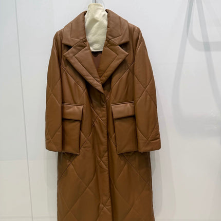 MAX MARA 25S QUILTED LONG COAT 029
