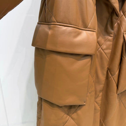MAX MARA 25S QUILTED LONG COAT 029
