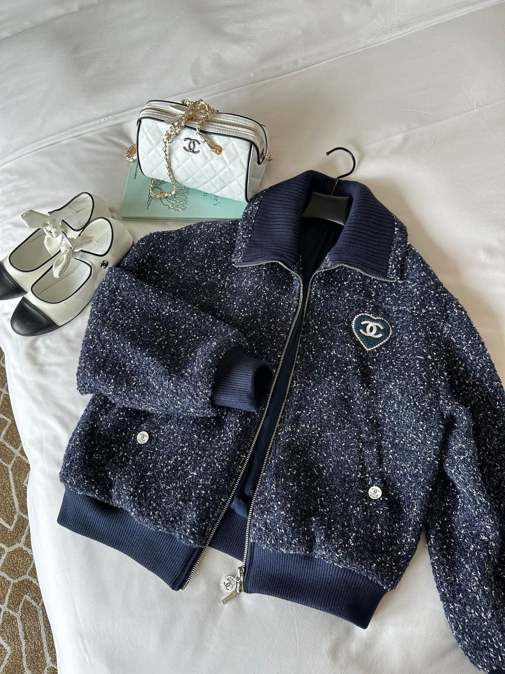 CHANEL 25S KNIT JACKET 425
