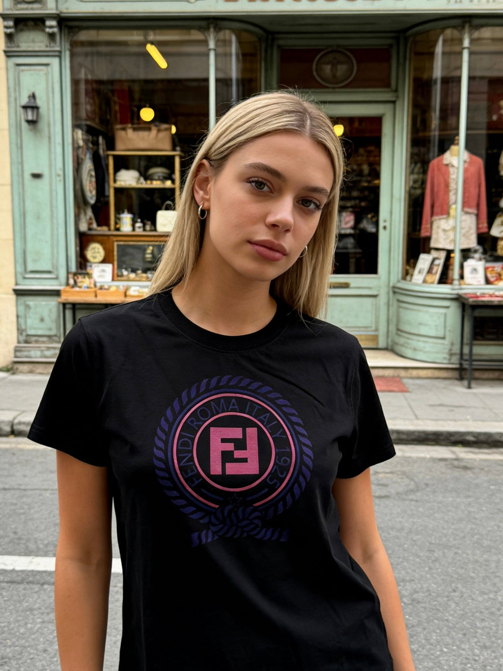 FENDI 26S SHORT SLEEVE T-SHIRT 064