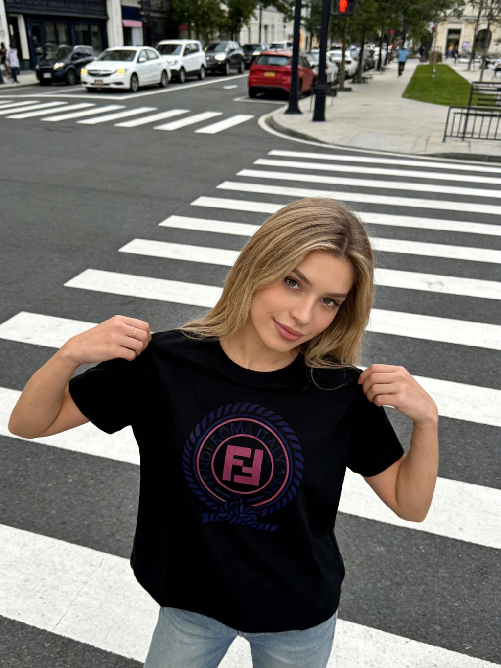 FENDI 26S SHORT SLEEVE T-SHIRT 064