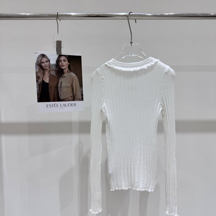 MIUMIU 26S LONG-SLEEVE KNIT SWEATER 1273