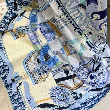 DIOR 26S SCARF 90 IN SILK 311992