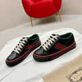 GUCCI 26S LOW TOP SNEAKERS IN BLACK CALFSKIN STYLE 17