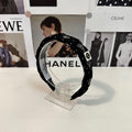 HAIRBAND CC LOGO BLACK FOR WOMEN 151340