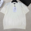 DIOR 26S SHORT-SLEEVE KNIT SWEATER 1402