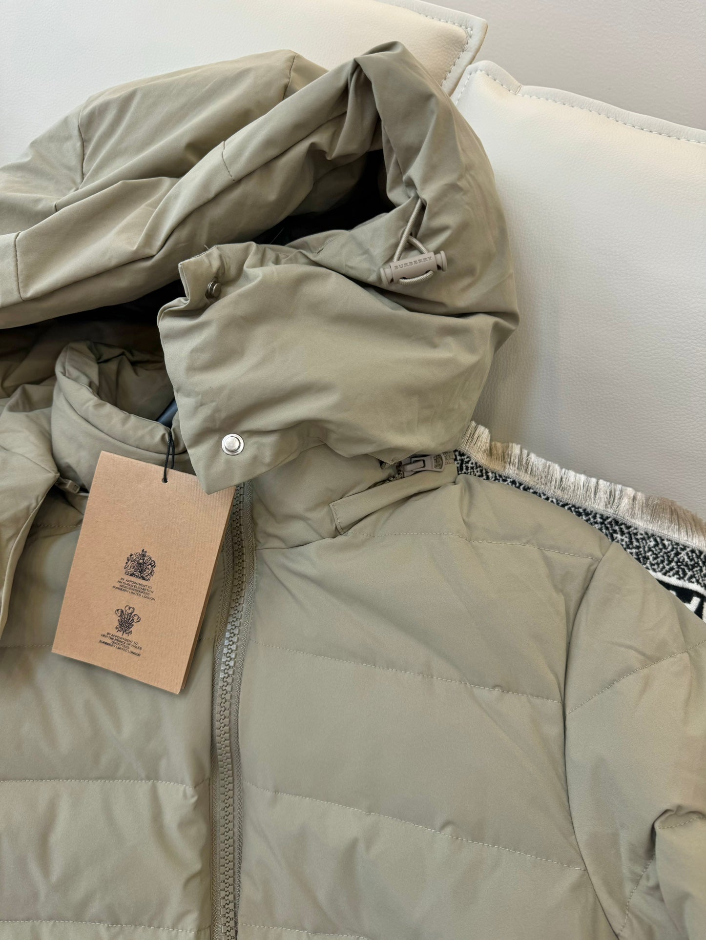 BURBERRY 25S MID-LENGTH DOWN COAT 170