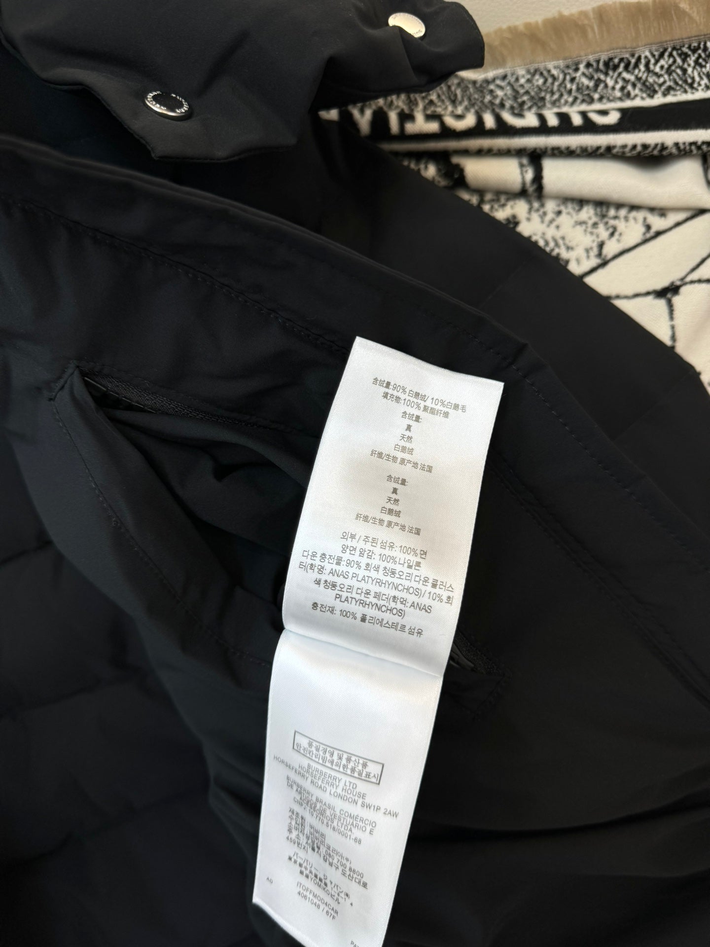 BURBERRY 25S MID-LENGTH DOWN COAT 171