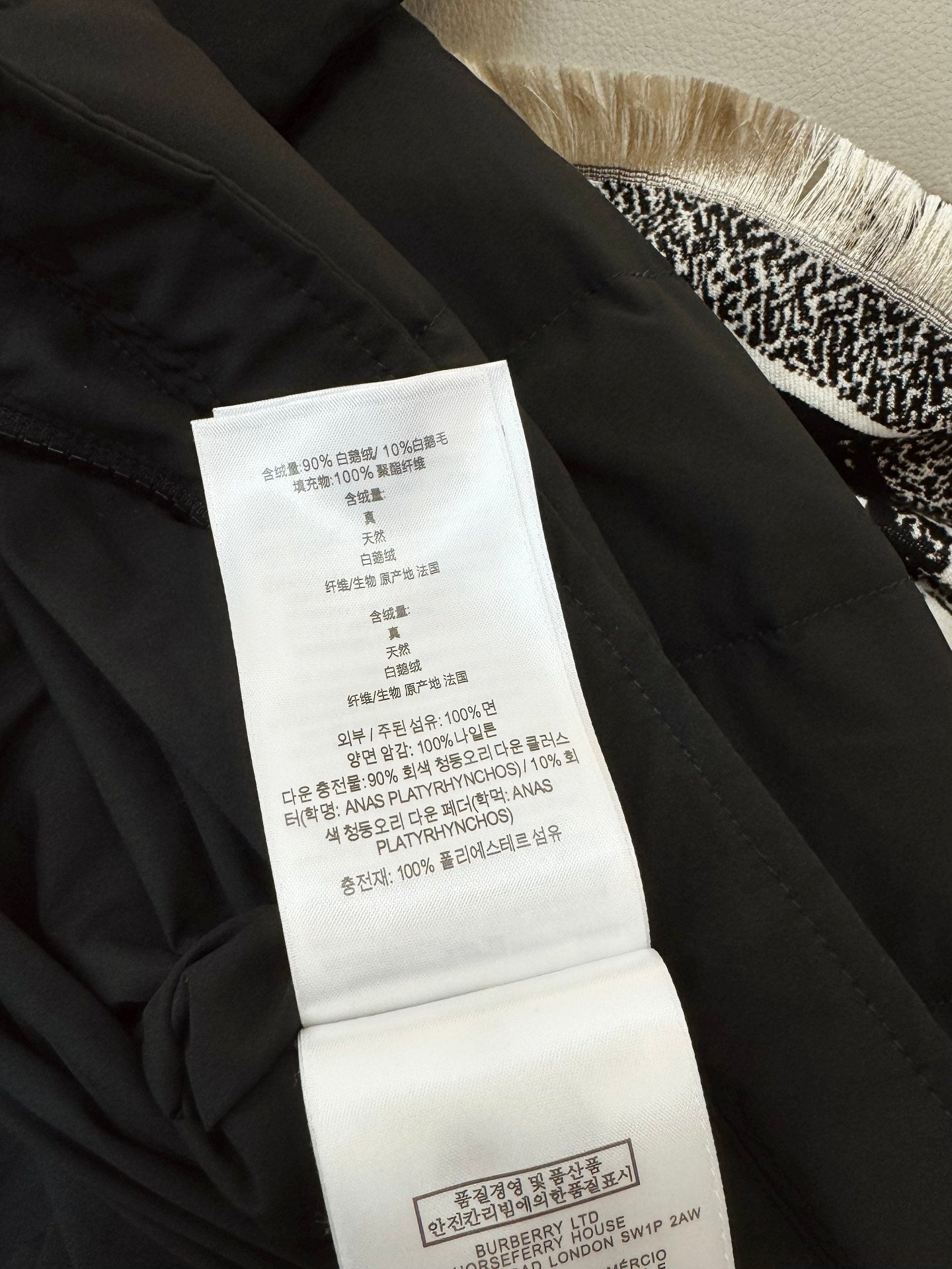 BURBERRY 25S LONG DOWN COAT 173