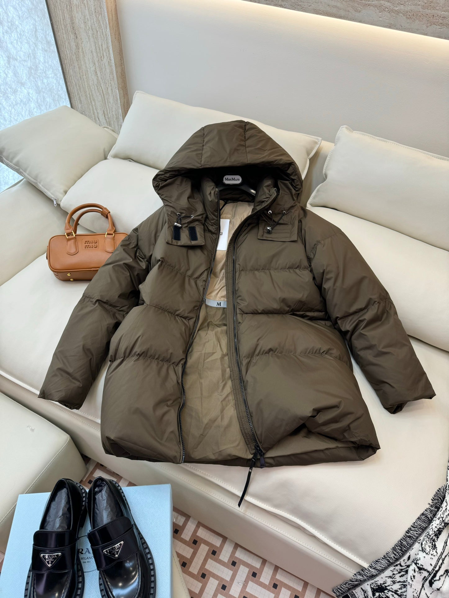 MAX MARA 25S MID-LONG DOWN JACKET 081
