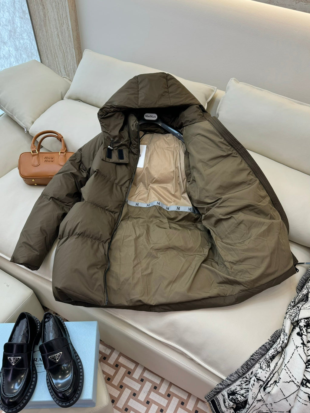 MAX MARA 25S MID-LONG DOWN JACKET 081