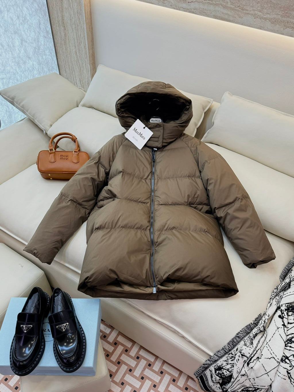MAX MARA 25S MID-LONG DOWN JACKET 081