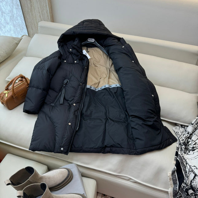 MAX MARA 25S MID-LENGTH DOWN JACKET 084