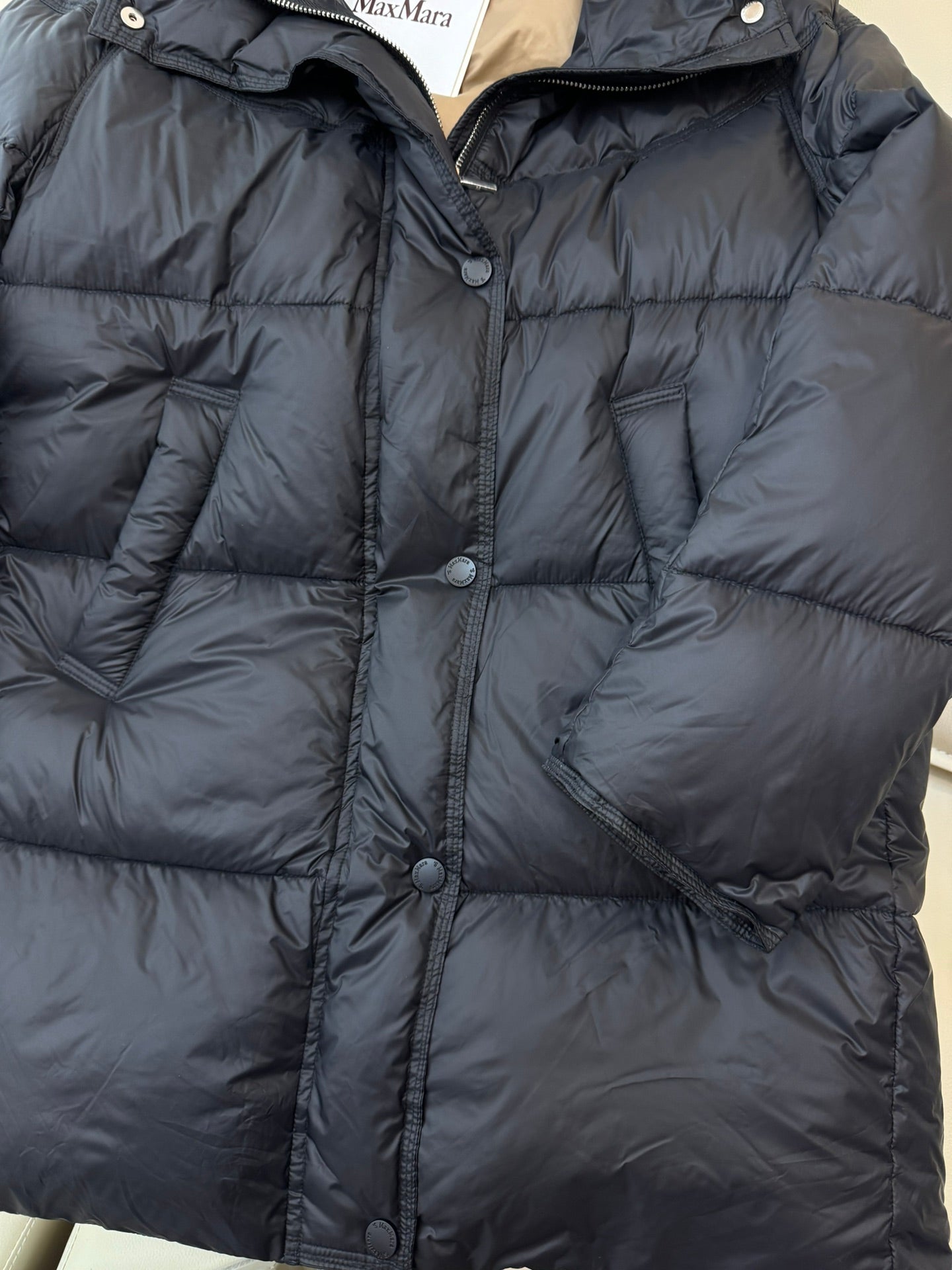 MAX MARA 25S MID-LENGTH DOWN JACKET 086