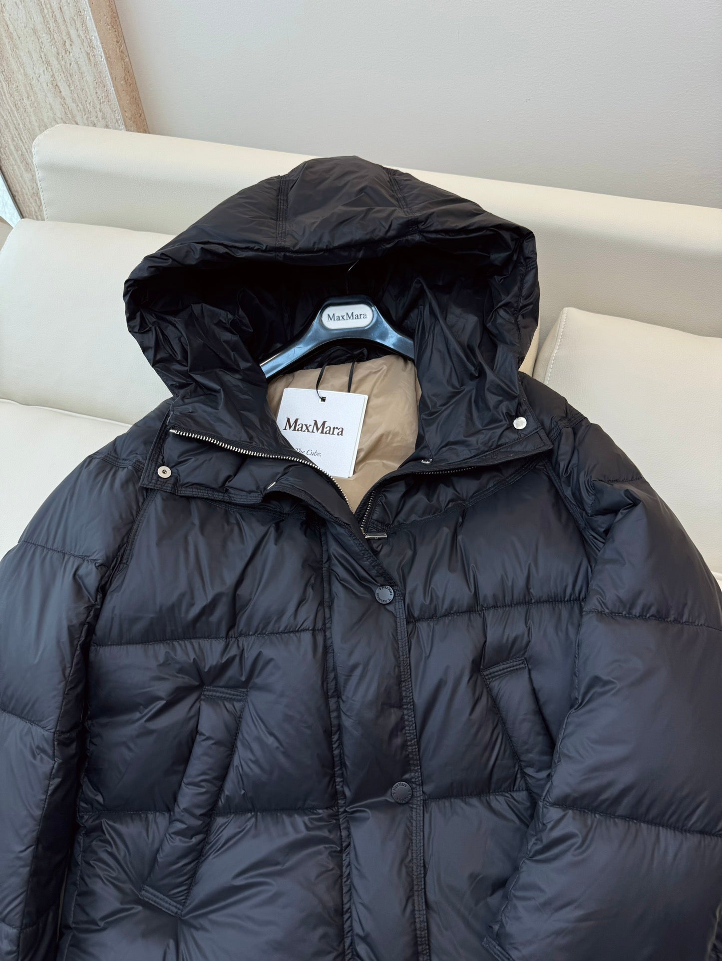 MAX MARA 25S MID-LENGTH DOWN JACKET 086