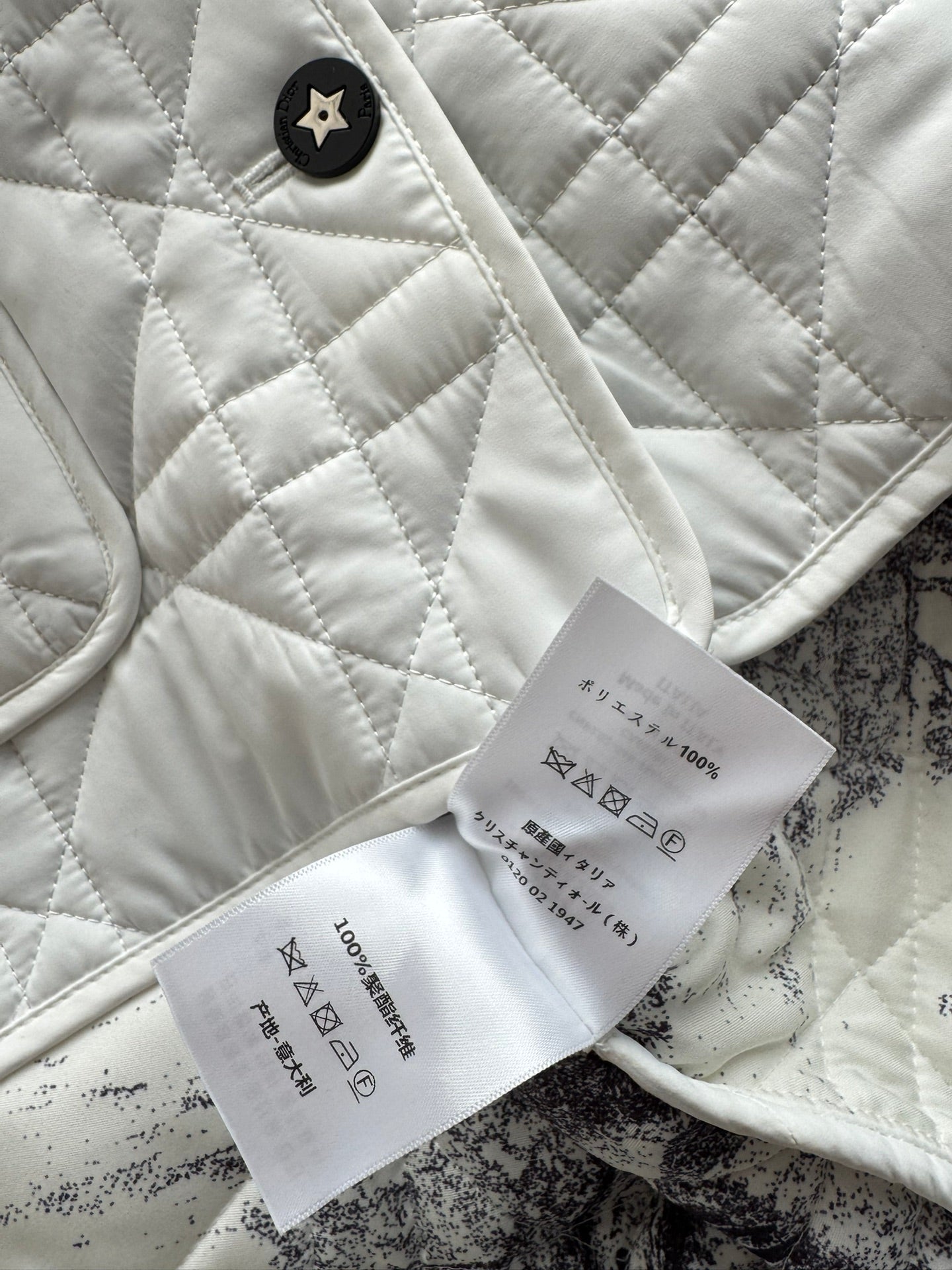 DIOR 25S QUILTED COTTON JACKET 634