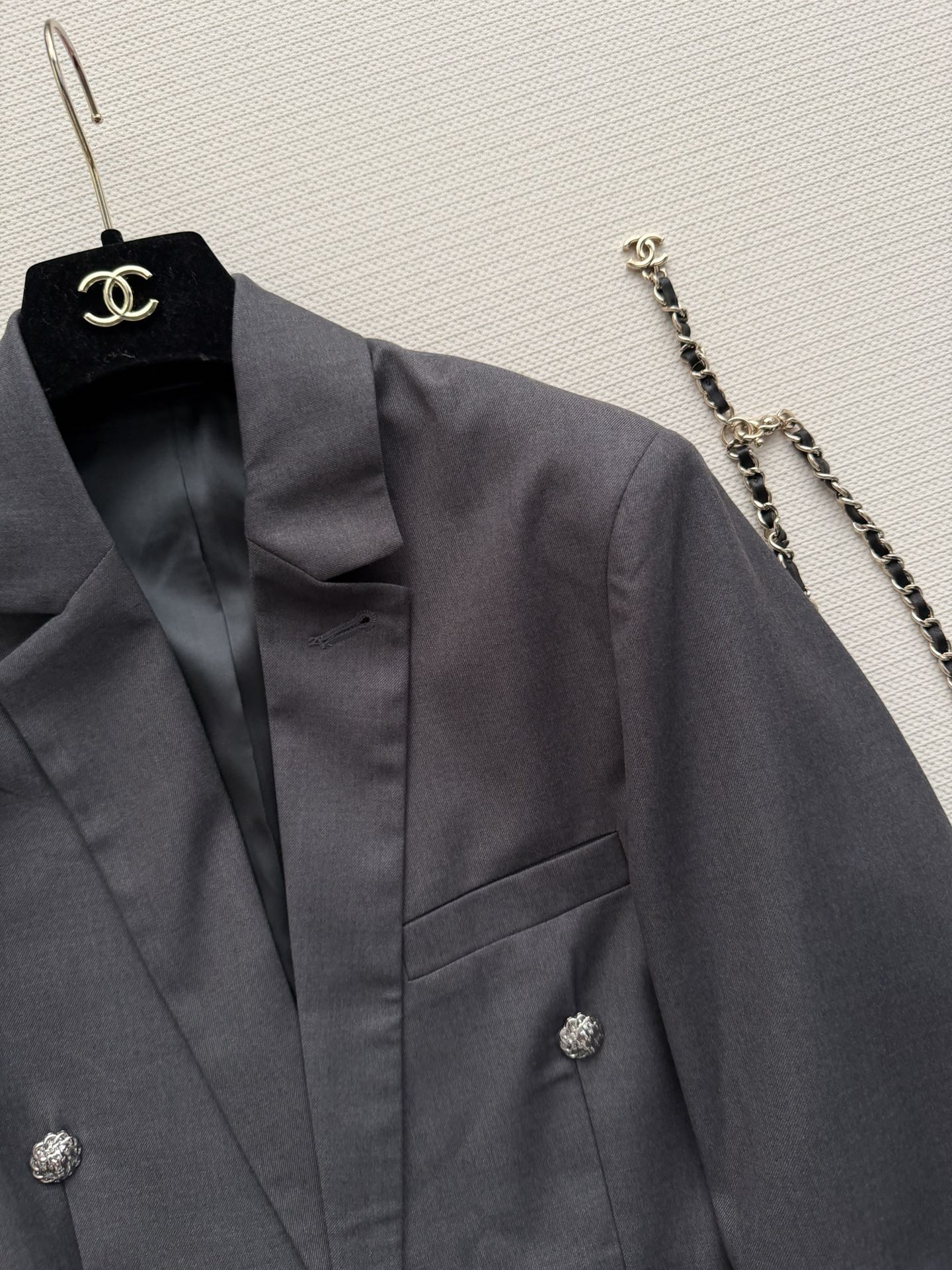 CHANEL 26S BLAZER AND SKIRT SET 705