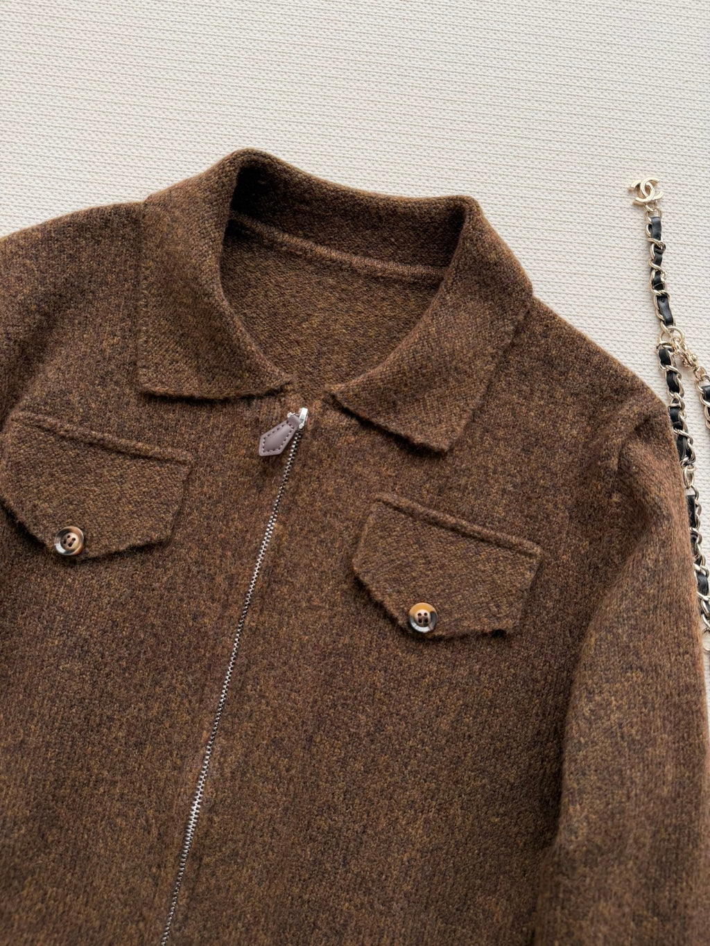 LP 26S ZIP-UP KNIT JACKET 508